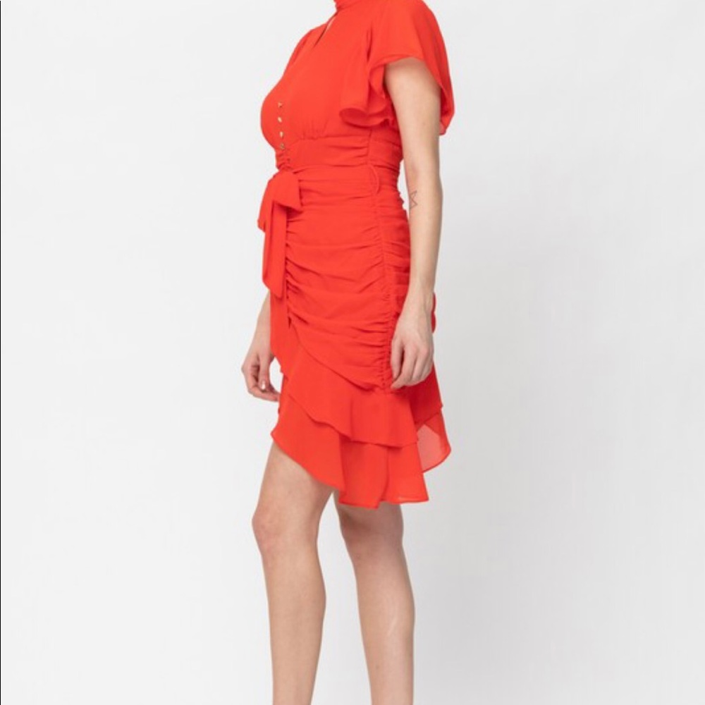 Mini Sexy Rushed Dress - Picture 3 of 7